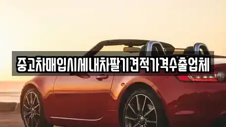 대전 유성구 금고동 중고차매입 전문 중고차매입시세내차팔기견적가격수출업체