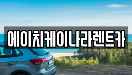 대전 유성구 전민동 렌트카 전문 에이치케이나라렌트카