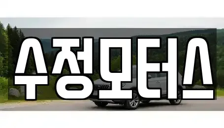 대전 중구 대사동 중고차매매 전문 수정모터스
