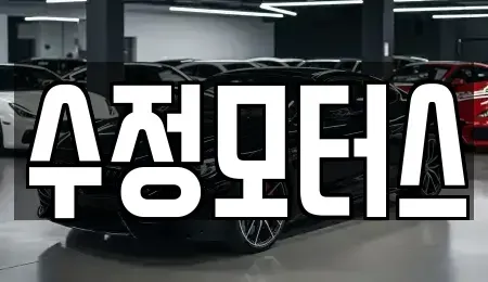 대전광역시 동구 원동 중고차매매 전문 수정모터스
