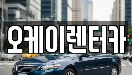 대전광역시 동구 효동 렌트카 전문 오케이렌터카