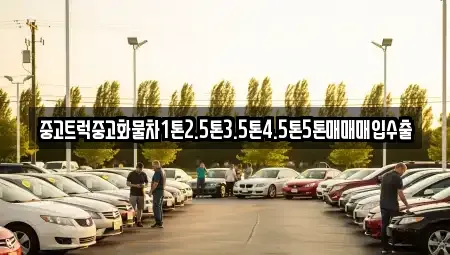 대전광역시 유성구 원내동 중고차매입 전문 중고트럭중고화물차1톤2.5톤3.5톤4.5톤5톤매매매입수출