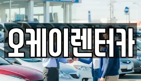 대전광역시 중구 무수동 렌트카 전문 오케이렌터카