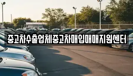 부산 금정구 남산동 중고차 전문 중고차수출업체중고차매입매매지원센터