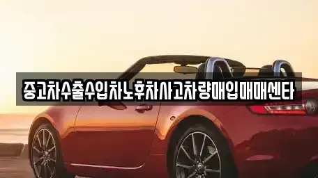 부산 동래구 사직동 중고차매입 전문 중고차수출수입차노후차사고차량매입매매센타