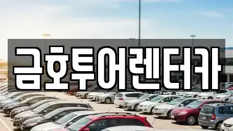 부산 영도구 봉래동5가 렌트카 전문 금호투어렌터카