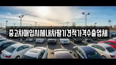 부산 해운대구 우동 중고차 전문 중고차매입시세내차팔기견적가격수출업체