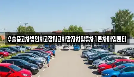 부산광역시 기장군 일광읍 중고차 전문 수출중고차법인차고장사고차망자차압류차1톤차매입센터