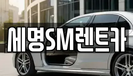 부산광역시 영도구 남항동3가 렌트카 전문 세명SM렌트카