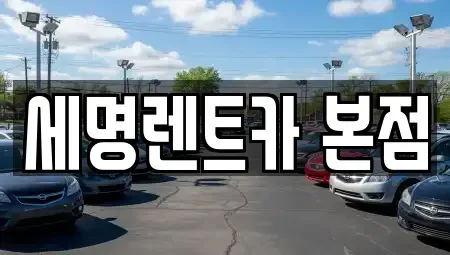 부산광역시 영도구 남항동3가 렌트카 전문 세명렌트카 본점