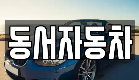 부산광역시 영도구 남항동3가 중고차 전문 동서자동차