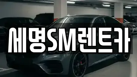 부산광역시 영도구 영선동2가 렌트카 전문 세명SM렌트카