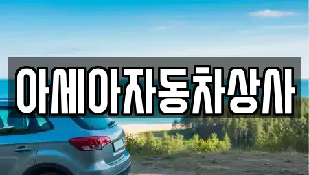 서울 강남구 수서동 중고차매매 전문 아세아자동차상사