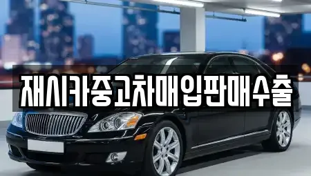 서울 강동구 명일동 중고차 전문 재시카중고차매입판매수출
