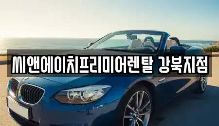서울 강북구 우이동 렌트카 전문 씨앤에이치프리미어렌탈 강북지점