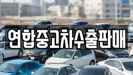 서울 동작구 사당동 중고차 전문 연합중고차수출판매