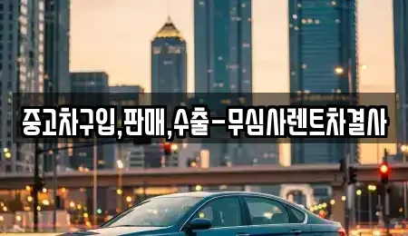 서울 마포구 신공덕동 중고차매매 전문 중고차구입,판매,수출-무심사렌트차결사