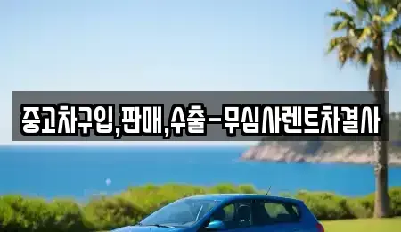 서울 마포구 중고차매매 전문 중고차구입,판매,수출-무심사렌트차결사