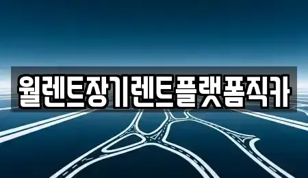 서울 서대문구 북가좌동 장기렌트카 전문 월렌트장기렌트플랫폼직카