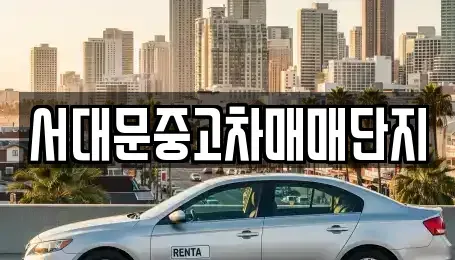 서울 서대문구 북가좌동 중고차매매 전문 서대문중고차매매단지