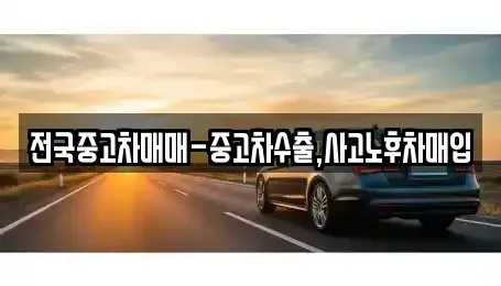 서울 서대문구 북가좌동 중고차매입 전문 전국중고차매매-중고차수출,사고노후차매입