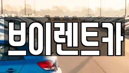 서울 성동구 금호동4가 렌트카 전문 브이렌트카