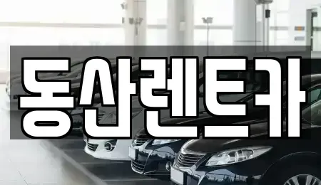 서울 송파구 삼전동 렌트카 전문 동산렌트카