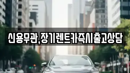 서울 영등포구 당산동 장기렌트카 전문 신용무관,장기렌트카즉시출고상담