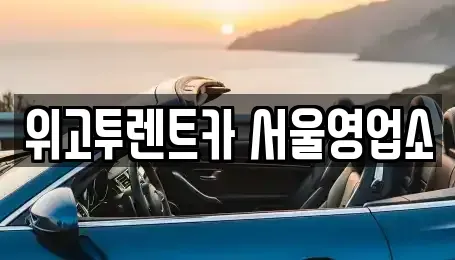 서울 용산구 한강로2가 렌트카 전문 위고투렌트카 서울영업소