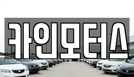 서울 종로구 종로3가 중고차 전문 카인모터스
