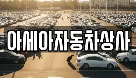 서울특별시 강남구 도곡동 중고차 전문 아세아자동차상사