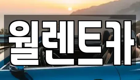 서울특별시 강서구 화곡동 렌트카 전문 월렌트카