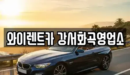 서울특별시 강서구 화곡동 장기렌트카 전문 와이렌트카 강서화곡영업소