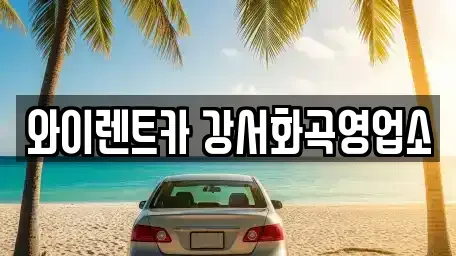 서울특별시 강서구 화곡동 장기렌트카 전문 와이렌트카 강서화곡영업소
