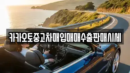 서울특별시 강서구 화곡동 중고차매입 전문 카카오토중고차매입매매수출판매시세