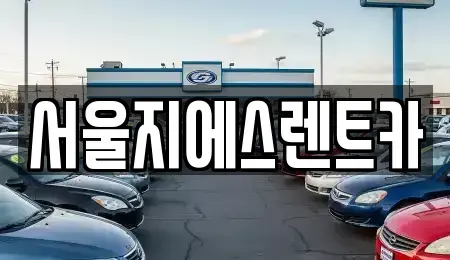 서울특별시 구로구 오류동 렌트카 전문 서울지에스렌트카