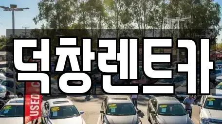 서울특별시 금천구 독산동 렌트카 전문 덕창렌트카