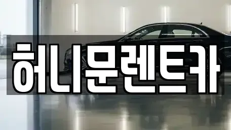 서울특별시 노원구 상계동 렌트카 전문 허니문렌트카