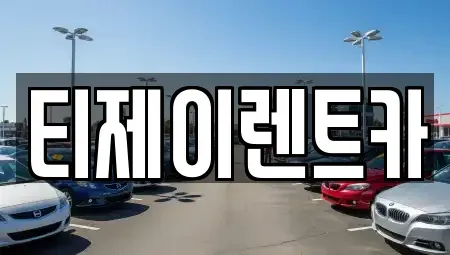 서울특별시 서대문구 대현동 렌트카 전문 티제이렌트카