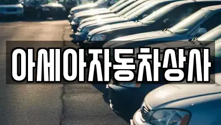 서울특별시 서대문구 대현동 중고차 전문 아세아자동차상사