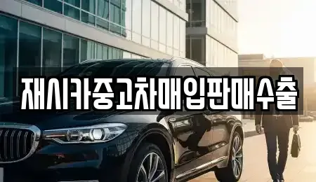 서울특별시 성동구 사근동 중고차매입 전문 재시카중고차매입판매수출