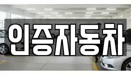 서울특별시 성북구 하월곡동 중고차매매 전문 인증자동차