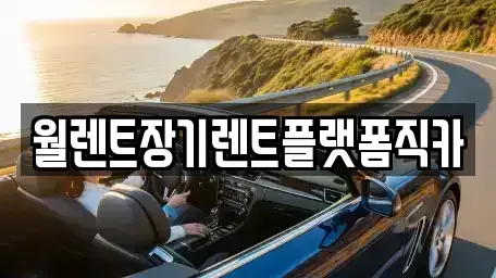서울특별시 영등포구 양평동6가 장기렌트카 전문 월렌트장기렌트플랫폼직카