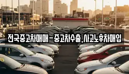 서울특별시 영등포구 양평동6가 중고차매입 전문 전국중고차매매-중고차수출,사고노후차매입