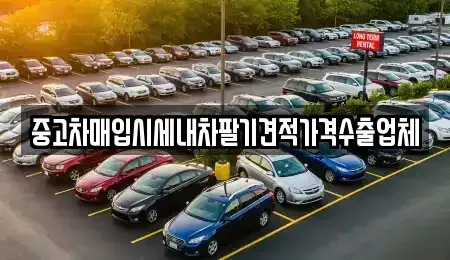 서울특별시 영등포구 영등포동3가 중고차매입 전문 중고차매입시세내차팔기견적가격수출업체