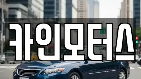 서울특별시 종로구 연지동 중고차매매 전문 카인모터스