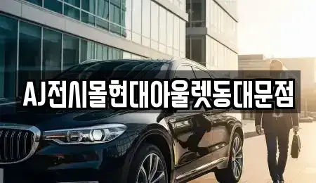 서울특별시 종로구 인의동 렌트카 전문 AJ전시몰현대아울렛동대문점