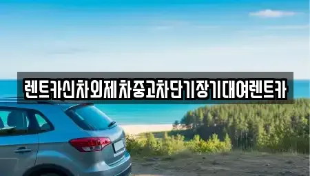 서울특별시 종로구 재동 렌트카 전문 렌트카신차외제차중고차단기장기대여렌트카