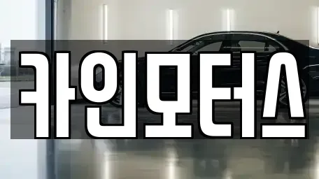 서울특별시 종로구 종로3가 중고차매매 전문 카인모터스