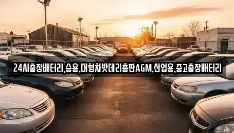 서울특별시 종로구 팔판동 중고차 전문 24시출장배터리,승용,대형차밧데리총판AGM,산업용,중고출장배터리
